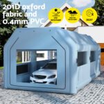 Giantz Inflatable Spray Booth 8.5X4.6M Car Paint Tent Filter System 2 Blowers - Image 4