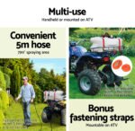 Giantz Weed Sprayer 100L 1.5M Fixed Boom Garden Spray - Image 4