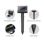 Gardeon Snake Repeller 20X Ultrasonic Solar Powered - Image 5