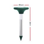 Gardeon Snake Repeller Set of 20 Multi Pulse Solar LED Plus Ultrasonic Pest Rodent - Image 2