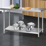 Cefito 1524x610mm Stainless Steel Kitchen Bench 304 - Image 8