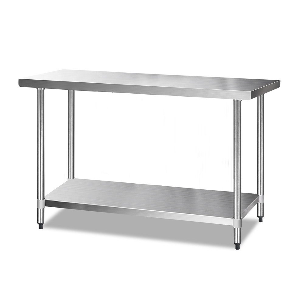 SSKB-304S-60-202502281926-07.jpg Cefito 1524x610mm Stainless Steel Kitchen Bench 304 - Image 1