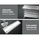 Cefito 1829x760mm Stainless Steel Kitchen Bench 430 - Image 5