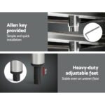 Cefito 1829x760mm Stainless Steel Kitchen Bench with Wheels 430 - Image 4