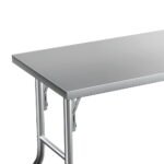 Cefito Stainless Steel Kitchen Benches Work Bench Food Foldable 430 - Image 3