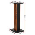 Alpha Speaker Stand 70cm 2pcs - Image 2
