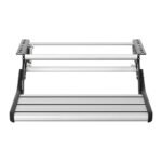 Weisshorn Manual Pull Out Caravan Step Folding RV Entry Stair 200KG Capacity Non-Slip Aluminium - Image 3