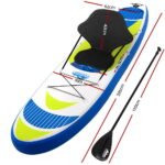 Weisshorn Stand Up Paddle Board 11ft Inflatable SUP Surfboard Paddleboard Kayak Surf Yellow - Image 2