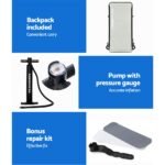 Weisshorn Stand Up Paddle Board 11ft Inflatable SUP Surfboard Paddleboard Kayak Surf Yellow - Image 6