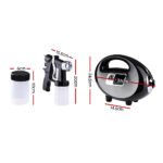 Professional Spray Tan Machine Sunless Tanning Gun Kit HVLP System Black - Image 2