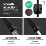 Cefito Kitchen Mixer Tap Pull Down 2 Modes Sink Faucet Basin Laundry Black - Image 6