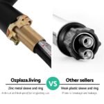 Cefito Kitchen Mixer Tap Pull Out Rectangle 2 Mode Sink Basin Faucet Swivel WELS Black - Image 6