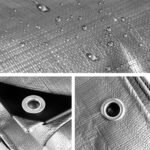 Instahut Tarp Tarpaulin 9x12m Canvas Camping Heavy Duty Sun Cover - Image 3