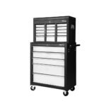 Giantz 14 Drawer Tool Box Cabinet Chest Mechanic Garage Storage Trolley Grey - Image 3
