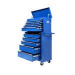 Giantz 14 Drawer Tool Box Cabinet Chest Mechanic Garage Storage Trolley Blue - Image 8