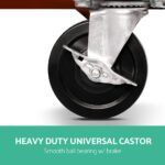 Giantz 14 Drawer Tool Box Cabinet Chest Mechanic Garage Storage Trolley Red - Image 7