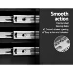 Giantz 15 Drawer Tool Box Cabinet Chest Trolley Toolbox Garage Storage Box - Image 4