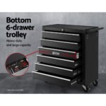 Giantz 16 Drawer Tool Box Cabinet Chest Trolley Toolbox Garage Storage Box - Image 6