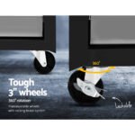 Giantz 17 Drawer Tool Box Cabinet Chest Trolley Toolbox Garage Storage Box Grey - Image 6