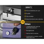 Giantz 5 Drawer Tool Box Cabinet Chest Trolley Box Garage Storage Toolbox Grey - Image 4