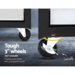 Giantz 5 Drawer Tool Box Cabinet Chest Trolley Box Garage Storage Toolbox Grey - Image 6