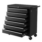 Giantz 6 Drawer Tool Box Cabinet Chest Trolley Cart Garage Toolbox Storage - Image 8