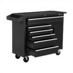 Giantz 6 Drawer Tool Box Chest Cabinet Toolbox Storage Garage Organiser Wheels - Image 3