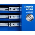 Giantz 7 Drawer Tool Box Cabinet Chest Trolley Storage Garage Toolbox Blue - Image 5