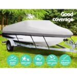 Seamanship 14- 16ft Boat Cover Trailerable Marine Grade 600D - Image 3
