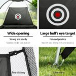 Everfit 3M Golf Practice Net And Training Mat Set Driving Target Black - Image 6
