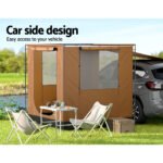 Weisshorn Camping Tent SUV Car Side Awning 2x2m Canopy Outdoor Portable 4WD - Image 4