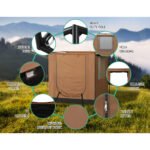 Weisshorn Camping Tent SUV Car Side Awning 2x2m Canopy Outdoor Portable 4WD - Image 6