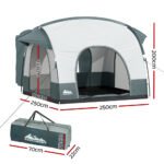 Weisshorn Camping Tent SUV Car Rear Extension Canopy Outdoor Portable Family 4WD - Image 2