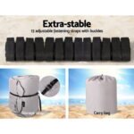 Seamanship Boat Cover 21-23ft Trailerable Jumbo Marine 600D Heavy Duty Grey - Image 6