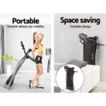 Everfit Treadmill Electric Home Gym Fitness Exercise Machine Foldable 340mm - Image 7