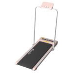 Everfit Treadmill Electric Walking Pad Under Desk Home Gym Fitness 380mm Pink - Image 4