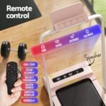 Everfit Treadmill Electric Walking Pad Under Desk Home Gym Fitness 380mm Pink - Image 6