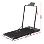 Everfit Treadmill Electric Walking Pad Under Desk Home Gym Fitness 400mm Black - Image 2