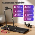 Everfit Treadmill Electric Walking Pad Under Desk Home Gym Fitness 400mm Black - Image 4