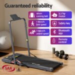 Everfit Treadmill Electric Walking Pad Under Desk Home Gym Fitness 400mm Grey - Image 4