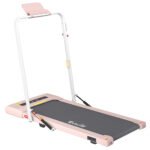Everfit Treadmill Electric Walking Pad Under Desk Home Gym Fitness 400mm Pink - Image 7