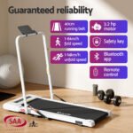 Everfit Treadmill Electric Walking Pad Under Desk Home Gym Fitness 400mm White - Image 4