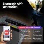 Everfit Treadmill Electric Walking Pad with Incline Under Desk Home Gym Grey - Image 6