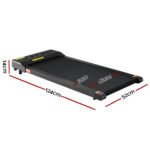 Everfit Treadmill Electric Walking Pad Under Desk Home Gym Fitness 400mm Black - Image 2