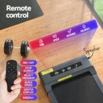 Everfit Treadmill Electric Walking Pad Under Desk Home Gym Fitness 400mm Grey - Image 5