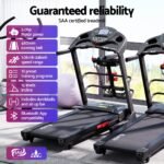 Everfit Treadmill Electric Home Gym Fitness Exercise Machine w/ Massager 480mm - Image 3