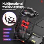 Everfit Treadmill Electric Home Gym Fitness Exercise Machine w/ Massager 480mm - Image 4