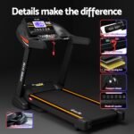 Everfit Treadmill Electric Auto Incline Home Gym Fitness Exercise Machine 490mm - Image 6