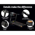 Everfit Treadmill Electric Home Gym Fitness Exercise Machine Foldable 400mm - Image 7