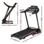 Everfit Treadmill Electric Home Gym Fitness Exercise Machine Hydraulic 420mm - Image 2
